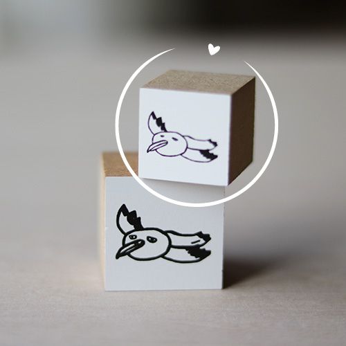 かーもーめー(ちび)スタンプ